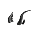 Black Iron Horns