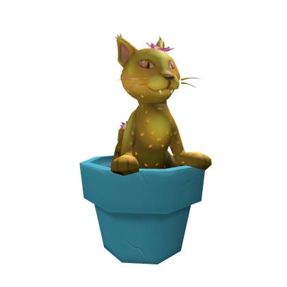 Gold Cactus Cat