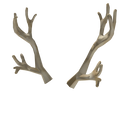 Toothy Deer Man Antlers