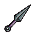 Ninja Kunai Pin
