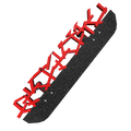 ): Red Grind Original Flyer Skateboard