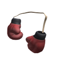 Fury Red Boxing Gloves