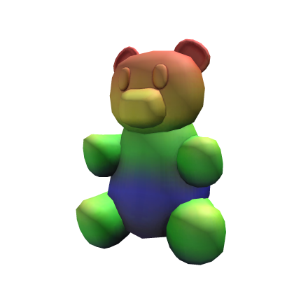 Rainbow Grizzly Shoulder Friend