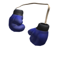 Blazing Blue Boxing Gloves