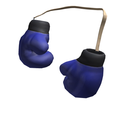 Blazing Blue Boxing Gloves