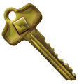Golden House Key