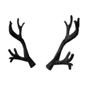 Black Iron Antlers