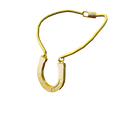 Golden Horseshoe Necklace