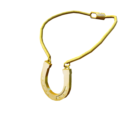 Golden Horseshoe Necklace