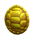 Gold Turtle Back Shell