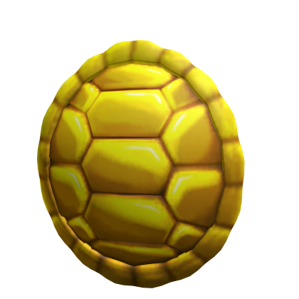Gold Turtle Back Shell