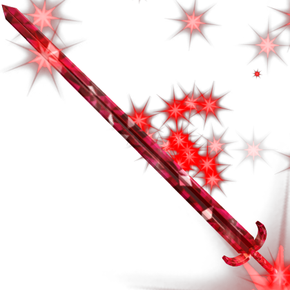 Red Sparkle Time Claymore