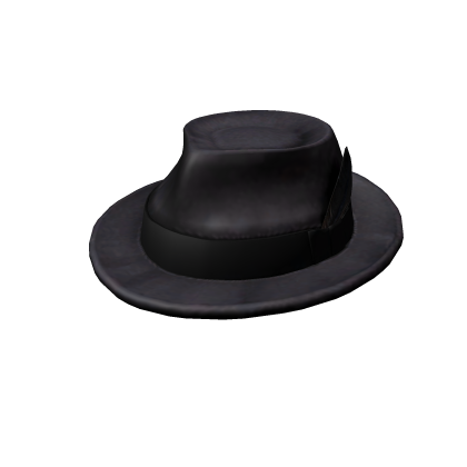 Feathered Felt Fedora