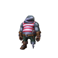 Shark Swabbie Pirate